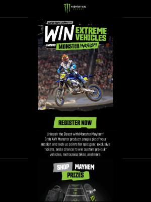 Monster Energy - Monster Mayhem is LIVE!