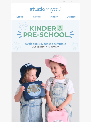 Stuck on You - 🎉 Unlock Kinder Success Early - Don't Let the Silly Season Catch You!