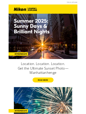 NikonUSA - LEARN to Frame the Perfect Summer Moment