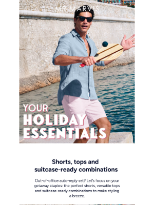Mr Marvis (United Kingdom) - Everything you should pack for your holidays