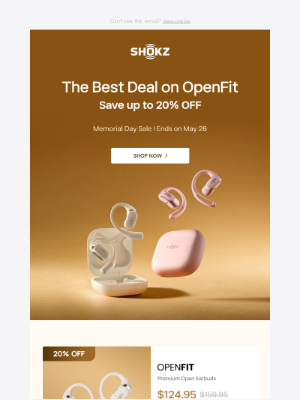 Shokz - ✨The Best Deal on OpenFit!