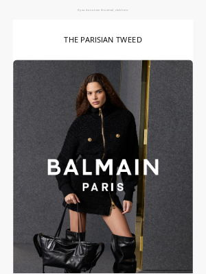 Balmain Paris - THE PARISIAN TWEED