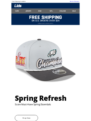 LIDS - Spring Must-Haves Are In >>