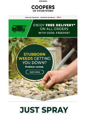 Coopers of Stortford - Transform Your Garden – Weeds Gone the Natural Way!