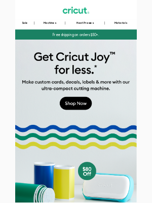 Cricut - Up to $80 Off Cricut Joy™! 👀