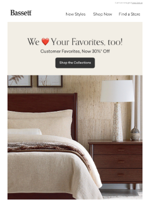 Bassett Furniture Industries - Your New Favorites ❤️ are on Sale!