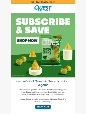 Quest Nutrition - Want Big Quest Savings? Sign Up Now!