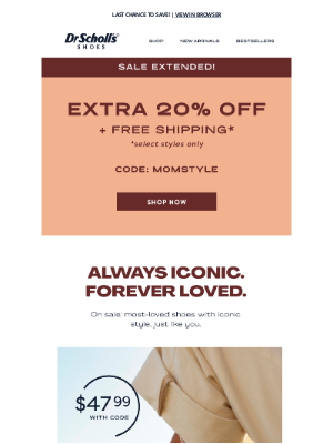 Dr. Scholls Shoes - SALE EXTENDED! 20% off + Free shipping