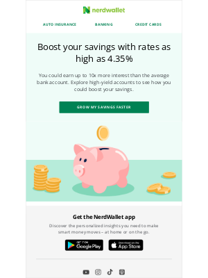 NerdWallet - 🎉 High-yield savings accounts are still earning a lot