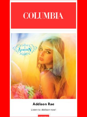 Columbia Records - Eddy, Addison Rae is here with her debut album!
