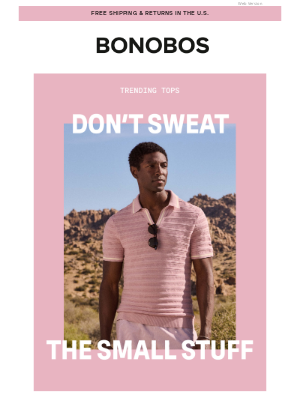 Bonobos - Breezy Shirts for Right Now