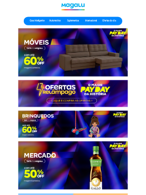 Magazine Luiza (Brazil) - 🚨Descontos Imperdíveis
