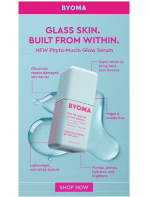 Byoma - The 5-in-1 serum for GLOW ✨