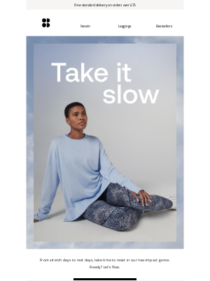 Sweaty Betty - Take it slow in our low impact hits 🧘🏻
