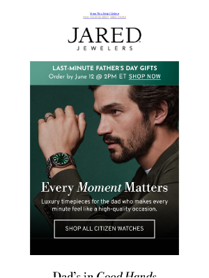 Jared - Citizen Watches ⏱️ For Dads Who Deserve the Best