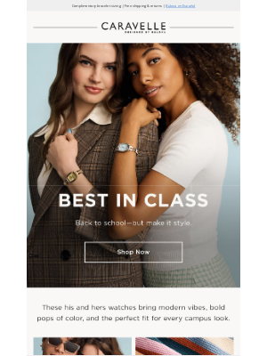 Bulova - Back to School Style with Caravelle