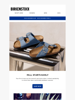 Birkenstock - First look at exclusive fall styles