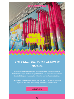 Easton Slowpitch - Pool Party Time in Omaha