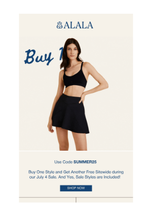 Alala - SALE: Buy One Get One Free