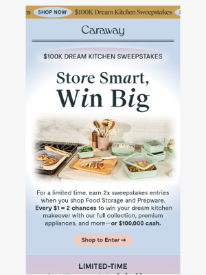 Caraway - ⚡ 2x Entries: Food Storage & Prepware