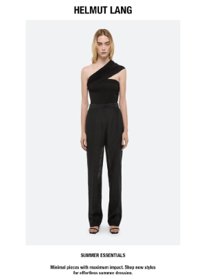 HELMUT LANG - Summer Essentials