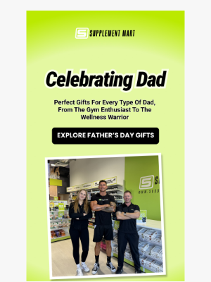 Supplement Mart (Australia) - The Perfect Gifts for Dad 💪
