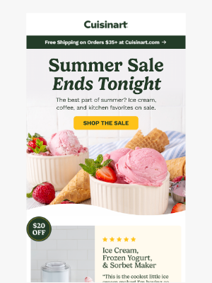 Cuisinart - Last chance for Summer Sale favorites ☀️