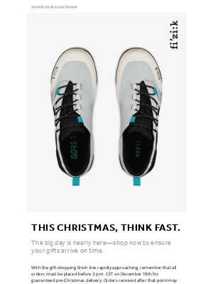 BROOKS ENGLAND - Give the gift of fizik.