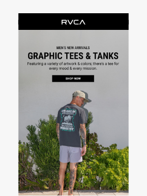 RVCA - Essential Summer Tees