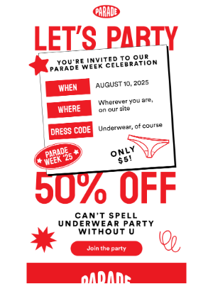 Parade - 💌 You're invited 💌