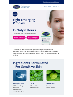 Cetaphil - Cetaphil Fast Rescue Pimple Patches are here