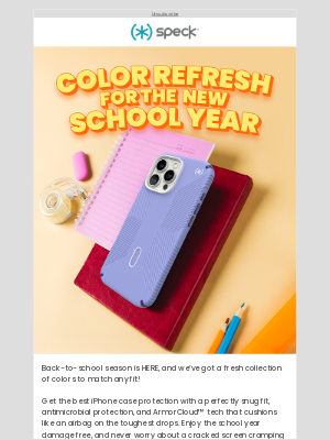 Speck Products - 📕 Are You Ready for Back-to-School?