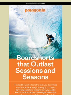 Patagonia - Performance boardshorts that last