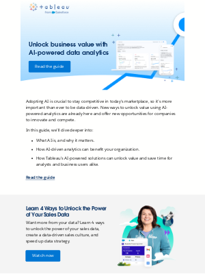 Tableau Software - How AI-driven analytics can benefit you