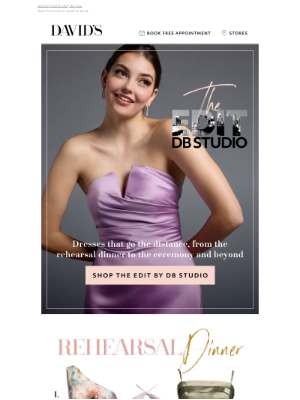 David's Bridal - Looks for every wedding event
