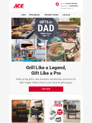 Ace Hardware - Father’s Day Grilling Gifts – Shop Our Top Picks Now!