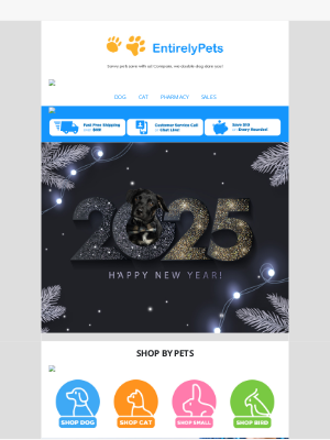 EntirelyPets - 📆 Here's To A New Year!