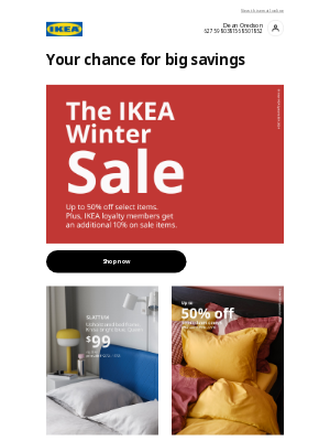 IKEA - 🤩 Save up to 50% off select items