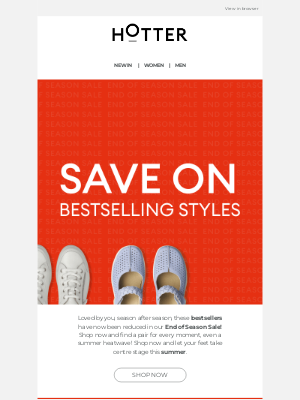 Save on bestsellers now | End of Season Sale