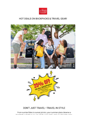 Manhattan Portage - Ready for Adventure? Backpack Deals Inside!