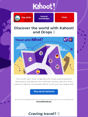 Kahoot! - Discover the world with kahoots! 🚀