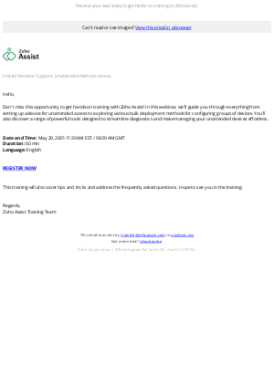 Zoho - Quick Training : Explore Zoho Assist in Depth