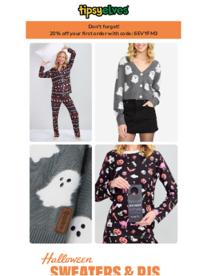 Tipsy Elves - Ghouls just want comfy PJs 😉