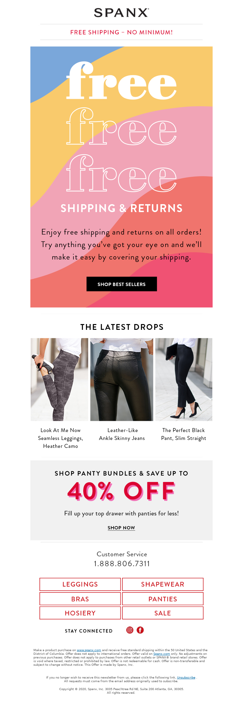 Spanx - Free Shipping & Returns, on us!