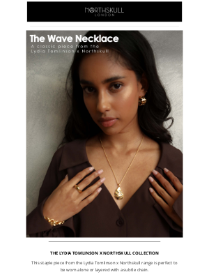 Northskull - The Classic Wave Necklace | Lydia Tomlinson x Northskull Woman