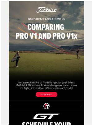 Titleist - What's The Difference Between Pro V1 and Pro V1x?