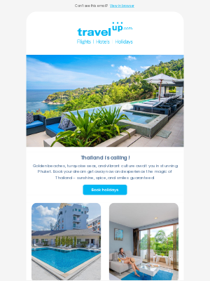 TravelUp (United Kingdom) - Thailand is calling!