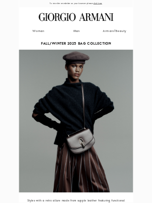 Armani Exchange - Discover the Fall/Winter 2025 bags