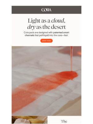 Cora - Light as a ☁️, dry as the desert