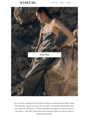 Vince - New Silk & Satin Dresses